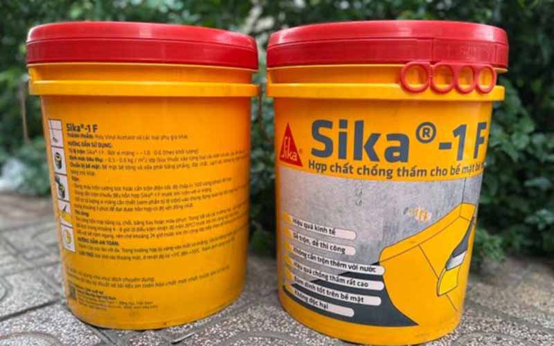 1 thùng Sika chống thấm được bao nhiêu m2?