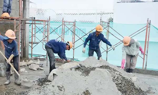 các cách làm xi măng nhanh khô