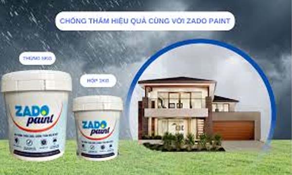 Sơn chống thấm Zado Paint có tốt không? Tìm hiểu ưu và nhược điểm