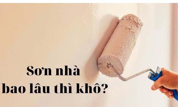 dùng sơn chống thấm bao lâu thì khô