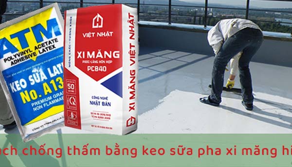  chống thấm bằng keo sữa atm có tốt không