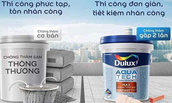 tìm hiểu sơn chống thấm dulux có tốt không