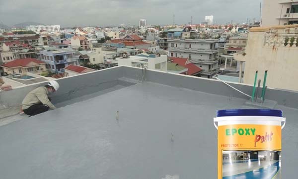 tìm hiểu chống thấm ron gạch sân thượng