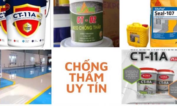 các loại chống thấm chất lỏng tốt nhất hiện nay