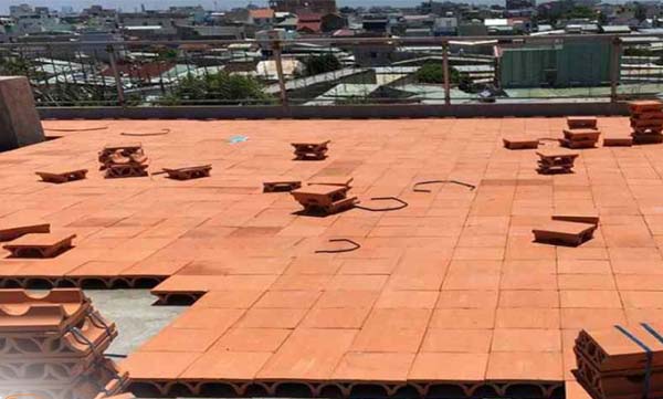 cách chống nóng sân thượng