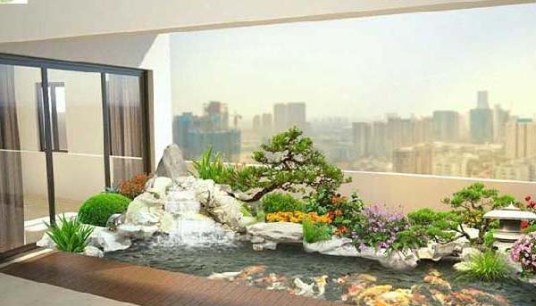 cách chống thấm hồ cá sân thượng