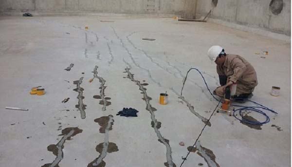 thợ chống thấm vết nứt sân thượng