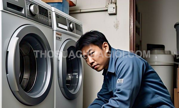 Thợ sửa máy giặt phường An Hội Tây mới liên hệ 10 phút thợ tới