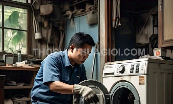 Thợ sửa máy giặt phường Bình Hưng Hòa mới có thợ nhanh 25 phút tại nhà