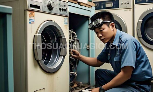 Thợ sửa máy giặt phường Cầu Kiệu mới có thợ nhanh 25 phút tại nhà