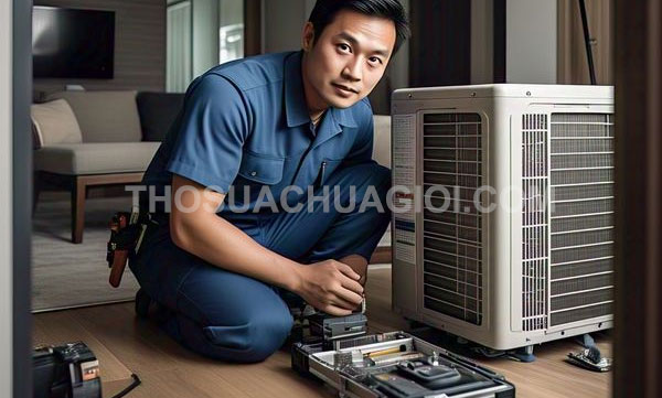 Thợ sửa máy lạnh phường Bến Thành mới gọi 20 phút có thợ nhanh