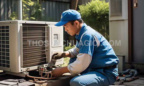 Thợ sửa máy lạnh tại Gò Vấp có mặt nhanh 25 phút tại nhà