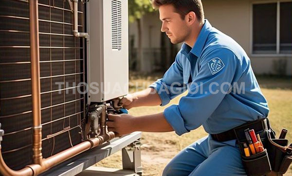 Thợ sửa máy lạnh phường Hòa Bình mới có thợ nhanh 25 phút tại nhà