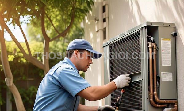 Thợ sửa máy lạnh phường Xóm Chiếu mới có thợ nhanh 25 phút tại nhà