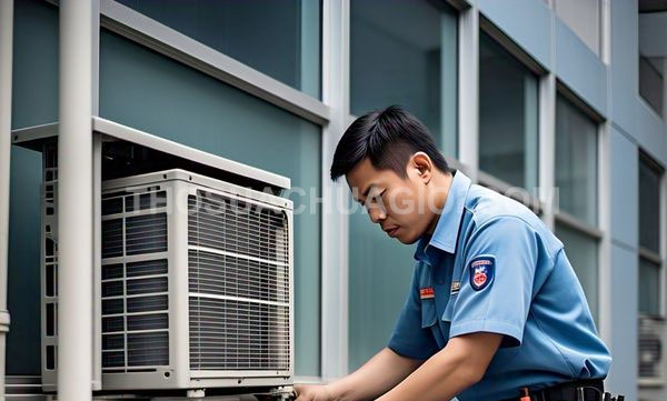 dịch vụ Thợ sửa máy lạnh xã Bình Hưng