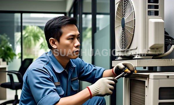 Thợ sửa máy lạnh xã Đông Thạnh mới có thợ nhanh 25 phút tại nhà