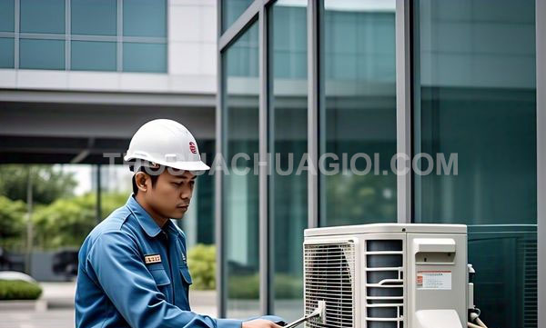 Thợ sửa máy lạnh xã Hóc Môn mới liên hệ 10 phút thợ tới