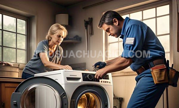 Thợ sửa máy giặt phường Bến Thành mới liên hệ 10 phút thợ tới