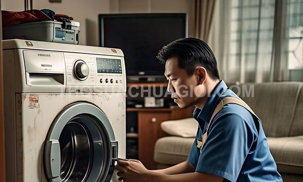 thợ sửa máy giặt tại phường Hạnh Thông
