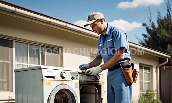 Thợ sửa máy giặt tại phường Xóm Chiếu