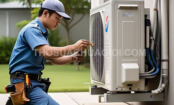 Thợ sửa máy lạnh phường An Lạc mới tại nhà gọi 30 phút có thợ