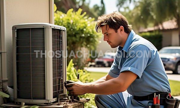 Thợ sửa máy lạnh phường Tân Thuận mới gọi 20 phút có thợ nhanh