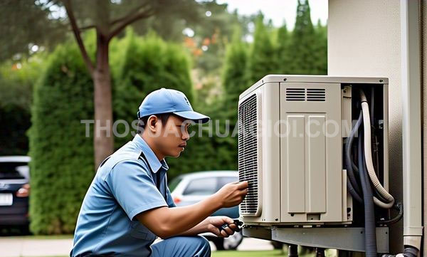 Thợ sửa máy lạnh phường Tây Thạnh