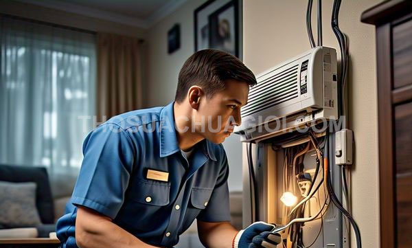 Thợ sửa máy lạnh tại phường Bàn Cờ