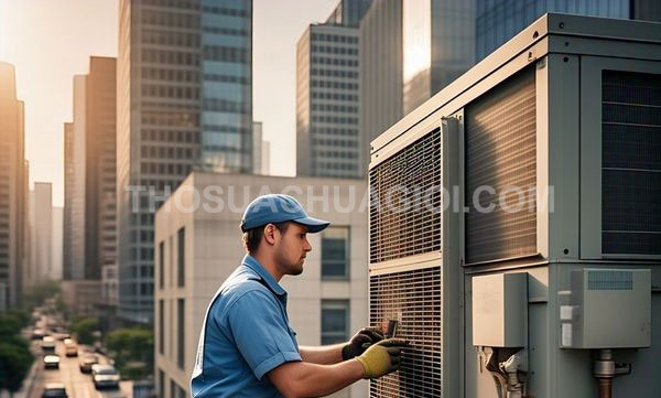 Thợ sửa máy lạnh phường Bình Đông mới chuyên nghiệp 15 phút có thợ