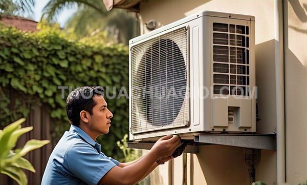 Thợ sửa máy lạnh phường Bình Phú mới liên hệ 10 phút thợ tới
