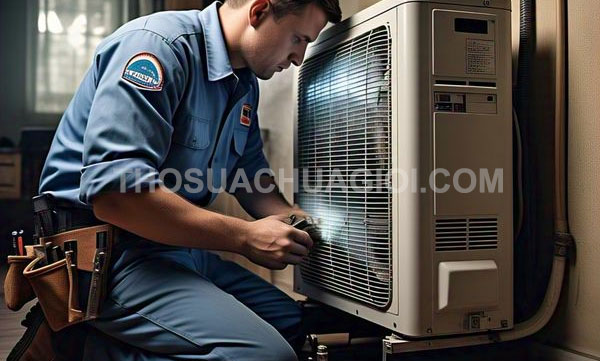 Thợ sửa máy lạnh tại phường Long Phước