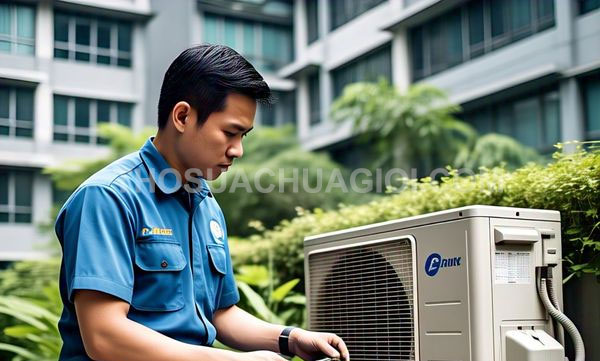 Thợ sửa máy lạnh phường Tân Sơn mới uy tín gọi 30 phút hổ trợ ngay