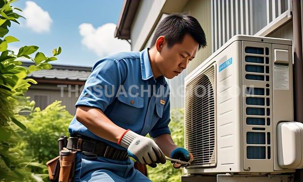 Thợ sửa máy lạnh tại phường Tây Thạnh