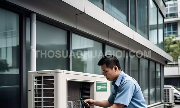 Thợ sửa máy lạnh tại xã Nhà Bè