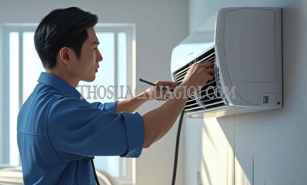 dịch vụ thợ sửa máy lạnh phường bình khánh giá rẻ