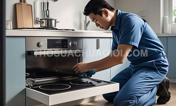 Thợ sửa bếp từ tại Bình Thạnh chỉ 25 phút thợ đến tận nhà