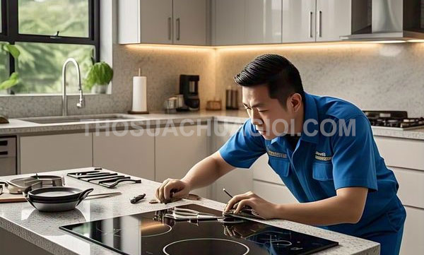 dịch vụ Thợ sửa bếp từ phường Bình Trị Đông
