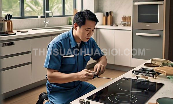 dịch vụ Thợ sửa bếp từ phường Cát Lái