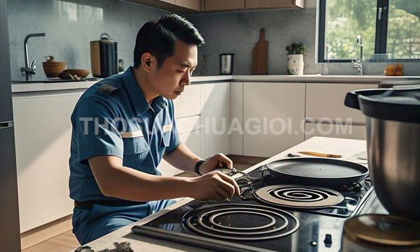Thợ sửa bếp từ tại Dĩ An uy tín gọi 30 phút hổ trợ ngay