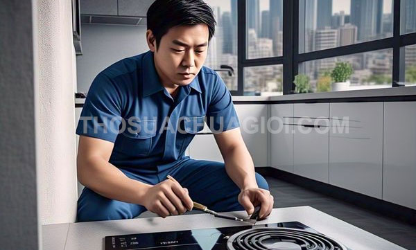 Thợ sửa bếp từ phường Đông Hòa mới chất lượng gọi 20 phút có mặt
