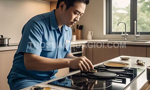 Thợ sửa bếp từ phường Đông Hưng Thuận mới gọi 20 phút có thợ nhanh