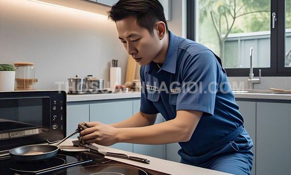 Thợ sửa bếp từ phường Phú Thọ Hòa mới giá rẻ 15 phút có thợ