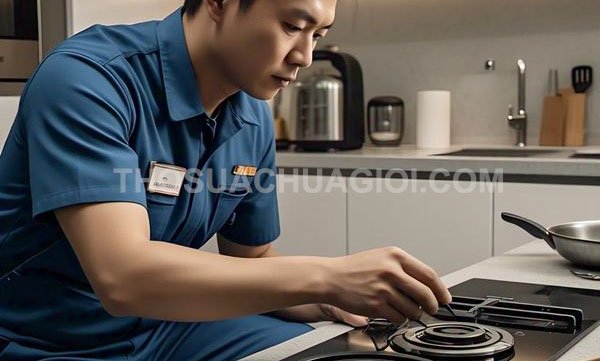 dịch vụ Thợ sửa bếp từ phường Tân Thuận