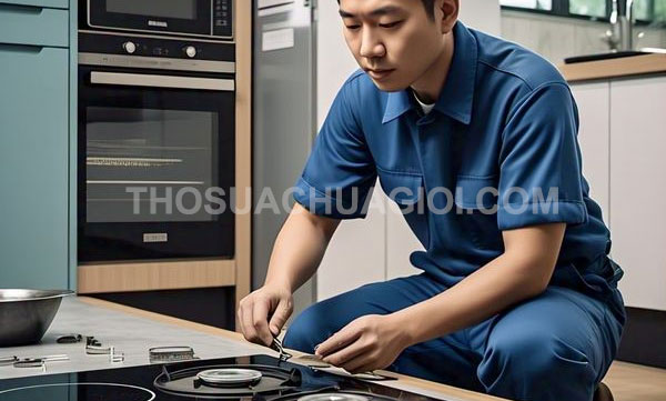 dịch vụ Thợ sửa bếp từ phường Tây Thạnh