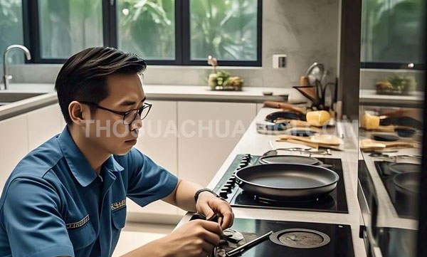 Thợ sửa bếp từ phường Thuận Giao mới liên hệ 10 phút thợ tới