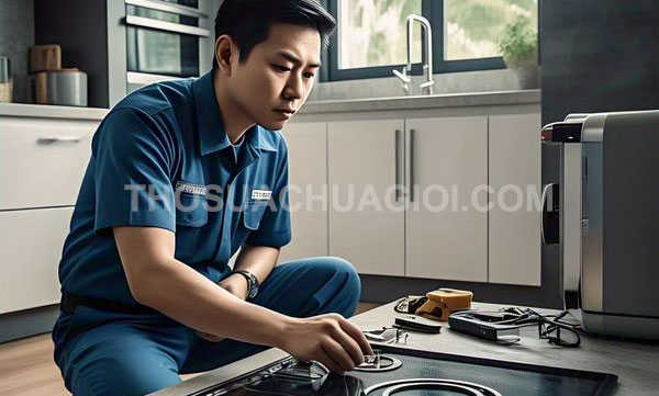 Thợ sửa bếp từ phường Trung Mỹ Tây mới chất lượng gọi 20 phút có mặt