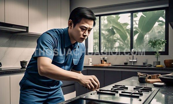 Thợ sửa bếp từ xã An Nhơn Tây mới giá rẻ 15 phút có thợ
