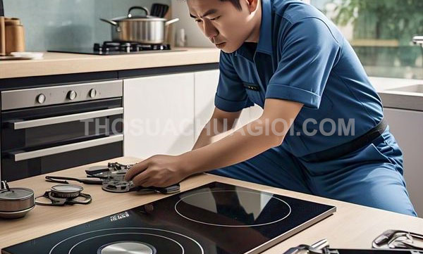 Thợ sửa bếp từ xã Nhà Bè mới có thợ nhanh 25 phút tại nhà