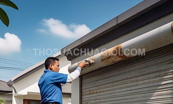 Thợ sửa cửa cuốn phường Bến Thành mới có thợ nhanh 25 phút tại nhà