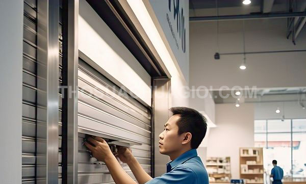 dịch vụ Thợ sửa cửa cuốn tại Bình Tân